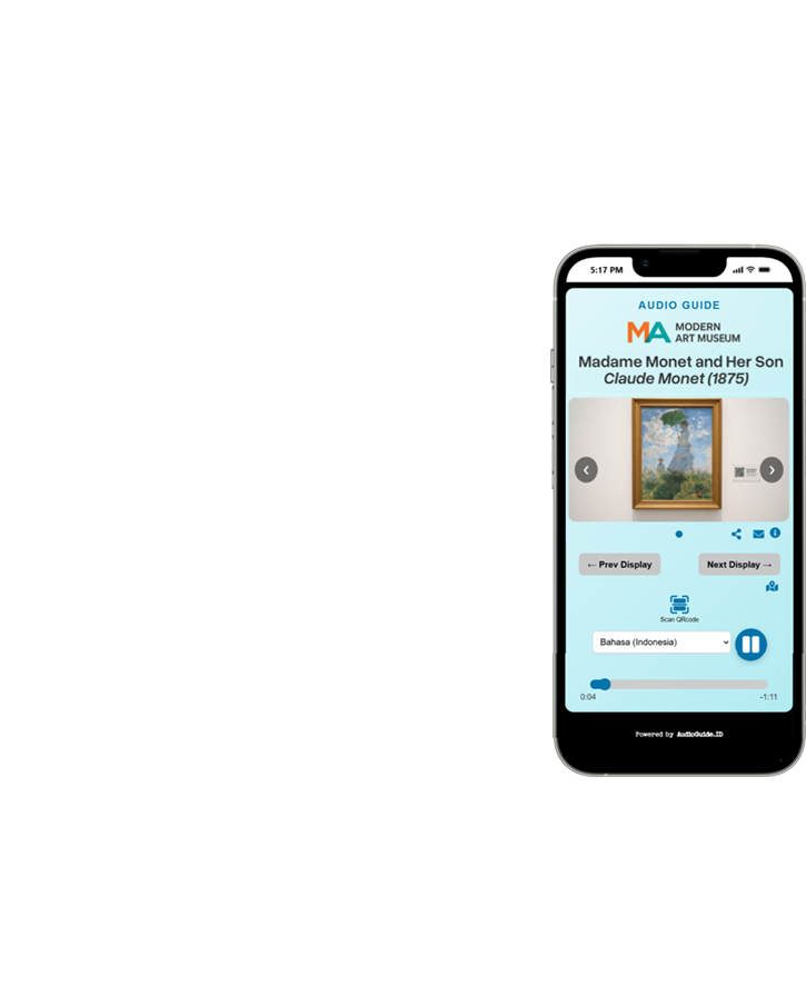 AudioGuide.ID for gallery